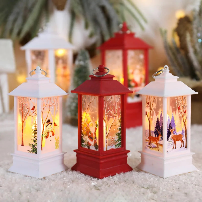 Christmas LED Table Lamp – Festive Nightlight Décor