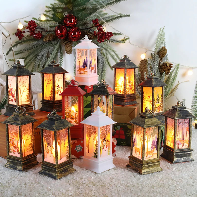 Christmas LED Table Lamp – Festive Nightlight Décor