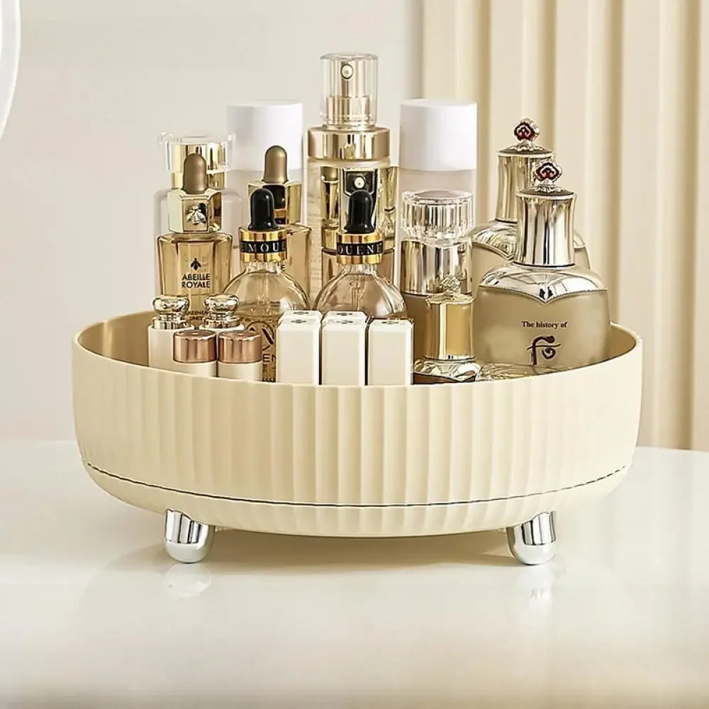 Rotating Makeup & Skincare Organizer – Countertop Cosmetic Storage