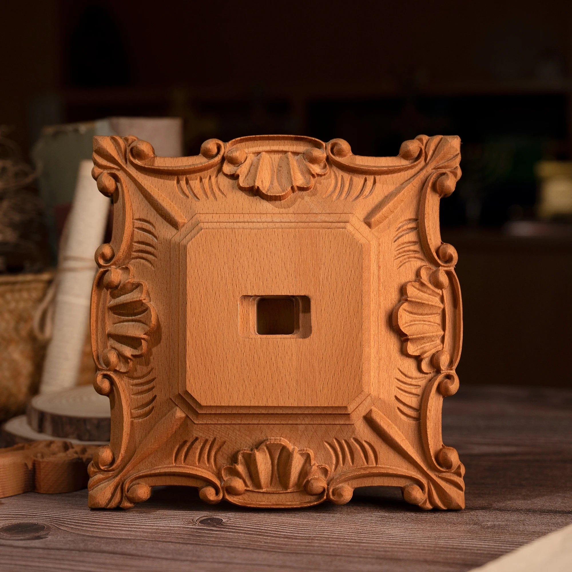 Wooden St. Benedict Cross with Stand – Religious Home Décor