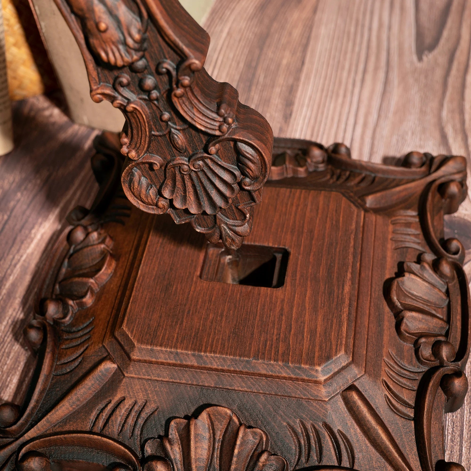 Wooden St. Benedict Cross with Stand – Religious Home Décor